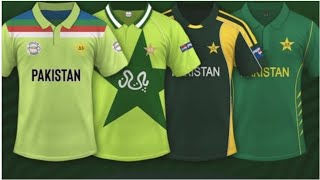 Pakistan Cricket Team Shirts Designs | Cricket Shirts Designs/comment Mein kon sa sal ke acche Lage? screenshot 2