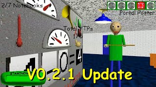 Baldi's Basics Plus V0.2.1 Update (Hide-and Seek Mode) Gameplay #01