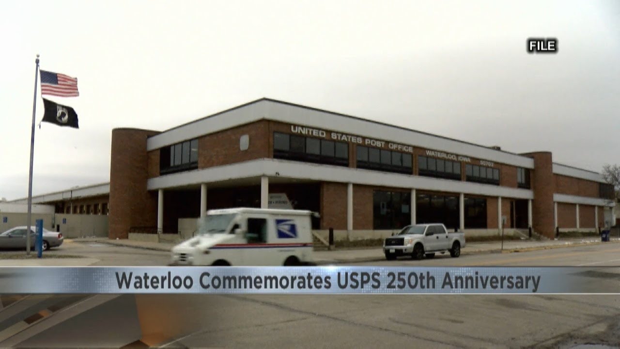 Waterloo Mayor issues proclamation honoring 250 years of U.S. Postal Service
