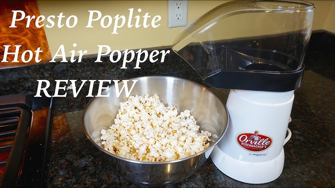 Presto Orville Redenbacher Hot Air Popper Review: Oil-free and Efficient