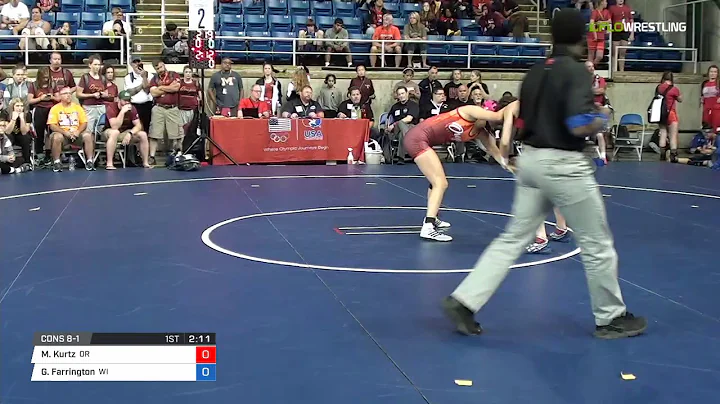 Cadet WM 112 Cons 8-1 - Marissa Kurtz (OR) vs. Gia...