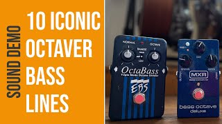 Download Lagu 10 Iconic Octaver Bassgrooves MP3