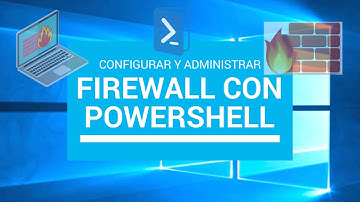 Como configurar y Administrar el firewall de windows con powershell