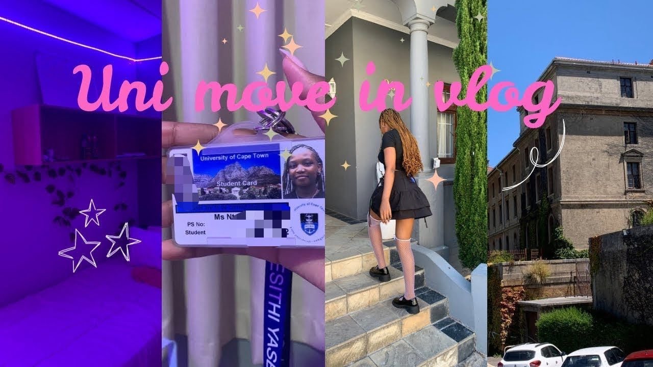 Пойдём со мной в UCT | Сбор вещей, путешествие, переезд, студент первого курса