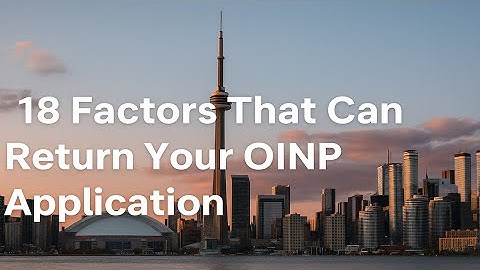 New Ontario Immigration Rules Now Allow Return of OINP Applications