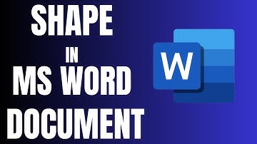 How to Insert Shapes in Microsoft Word Document in 2025 - Full Guide