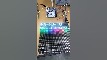 64x64 RGB LED Matrix control with STM32F446RE(Nucleo board)