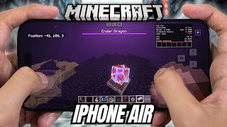 Iphone Air Test Game Minecraft Apple A19 Pro