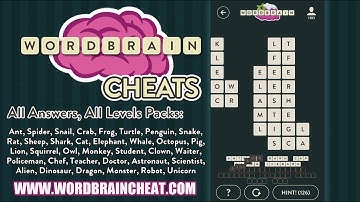 WordBrain Unicorn 4 Cheats | WordBrain Cheats | Unicorn 4 Answer