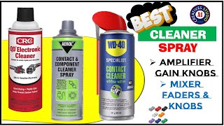 How to clean amplifier volume or Gain Knobs |Mixer Knobs faders clean | Potentiometers clean🔥🔥