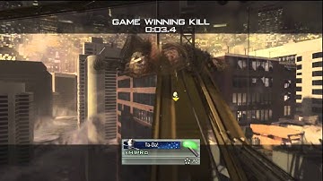 Amazing Suicide No-Scope Game Winning Kill Cam