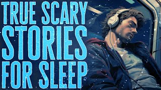 2 Hours Of True Scary Stories For Sleep Ambient Rain Sounds Black Screen Horror Compilation
