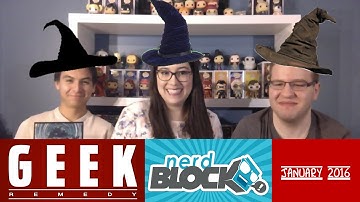 Nerd Block Classic January 2016 - HARRY POTTER!