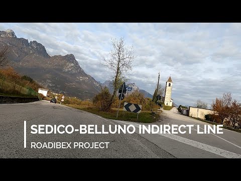 SEDICO-BELLUNO INDIRECT LINE (Ride from Sedico to Belluno city) - Virtual ride for indoor training