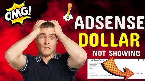 adsense login problem | adsense dollar not showing