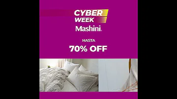 Ya Comenzó El Cyber Week En Mashini 