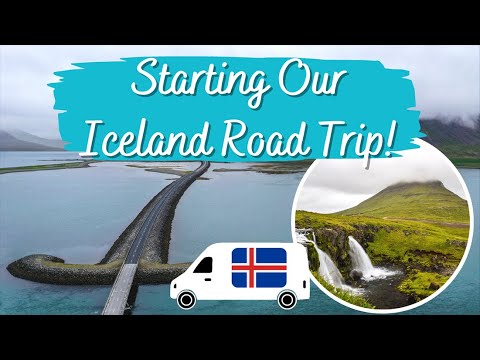 Starting Our ICELAND ROAD TRIP --  Snaefellsnes Peninsula + Camper Van Tour — Snæfell — video poster