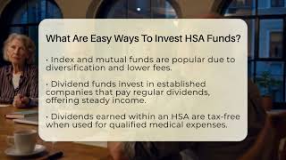 What Are Easy Ways To Invest HSA Funds? - Health Insurance Experts Guide