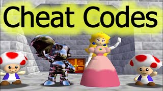 Super Mario 64 Cheat Codes (Infinity Metal Mario)