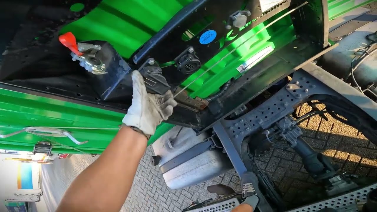 Prima cuplare de remorcă singur.