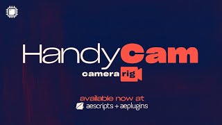 How To Use Better Camera Tools In After Effects with HandyCam - After Effects Tutorial