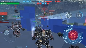 WAR ROBOTS TEST SERVER GAMEPLAY NEW MAP MINE