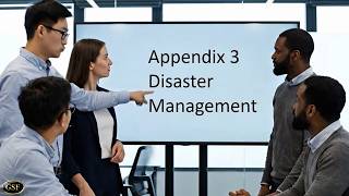 Software Configuration Management part 9 - appendix 3 - Disaster Management
