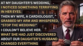 Full At My Daughter's Wedding, My Wife—A Cardiologist—Grabbed My Arm and Said Don't Let Her Leave. Update