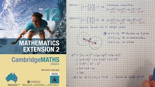 How to answer Q13 of Exercise 5G of the Year 12 Cambridge Extension 2 Textbook