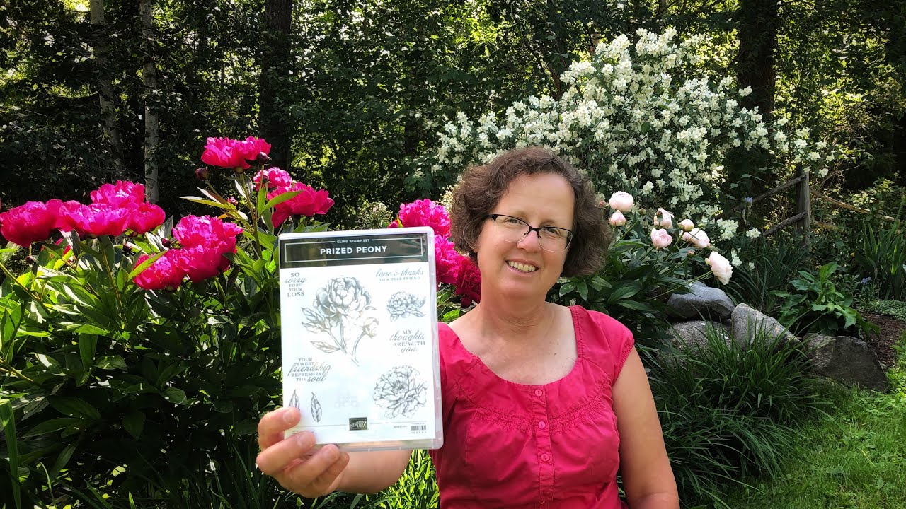 Prized Peony Bundle from Stampin' Up! with the Ornate Borders Die