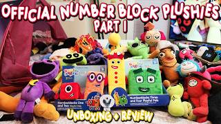 OFFICIAL NUMBERBLOCKS PLUSHIES UNBOXING & REVIEW PART 1