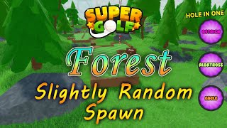 EASY Forest TIPS And TRICKS! Super Golf Roblox 