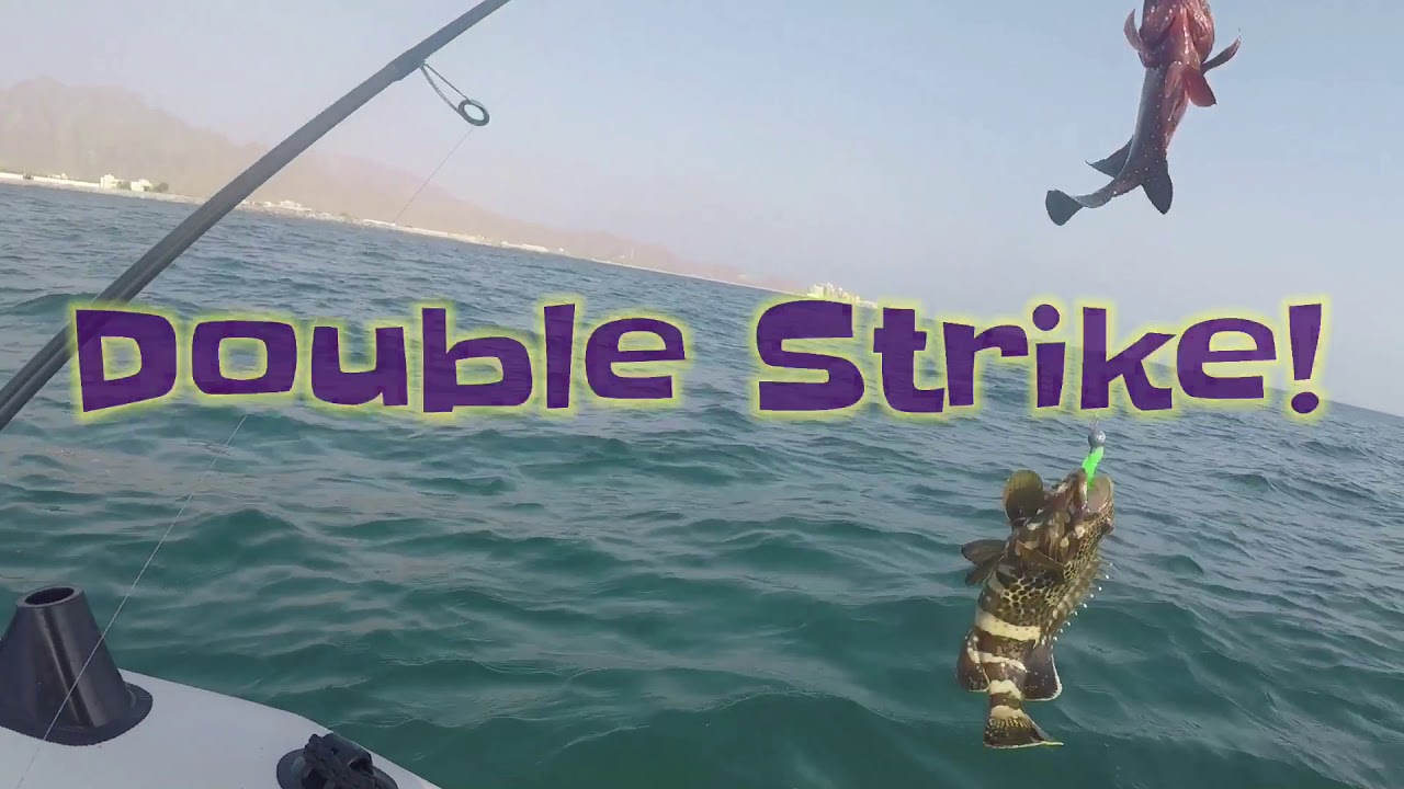 Solar Marine Inflatable Boat Fishing Adventure Part III 13.11.2020 (Hamour Hunt)