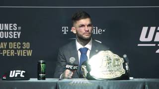 UFC 207 Post-Fight Press Conference: Cody Garbrandt