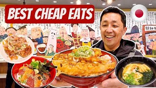 SECRET Food Court Where the LOCALS EAT! 🇯🇵 Cheap and Amazing Japanese Food!