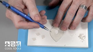 Tab Setting for Non-Fireable Stones with EZ960® Sterling Silver Clay by Cindy Pope