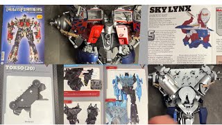 Build the fanhome HUGE transformers the movie Optimus prime figure. Instructional video stage 54
