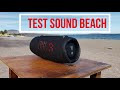 JBL Xtreme 3 "GG" Prueba de sonido en la playa, Bass Test 100% Vol 🎧 Vale la Pena?