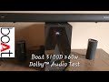 Boat  Aavante 3100D 260w Soundbar Dolby™ Test Part 1 | Use Headset For Best Audio Experience