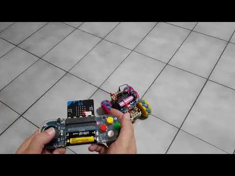 Robot:bit 駕 麥克納姆 全向輪車