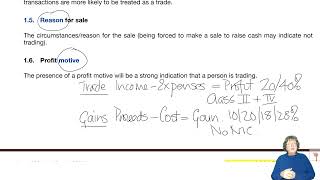Chapter 4 - Tax Adjusted Trading Profit – Individuals (part 1) -  ACCA TX-UK Taxation (FA 2023)