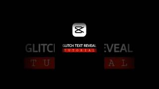 Glitch Text Rovela in Capcut - Tutorial #shorts #youtubeshorts #shortvideo