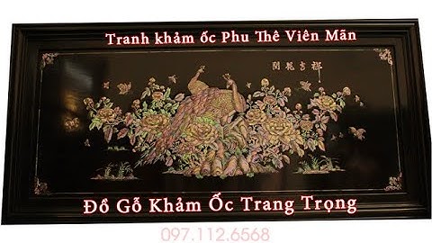 Tranh Khảm Ốc (Phu Thê Viên Mãn)