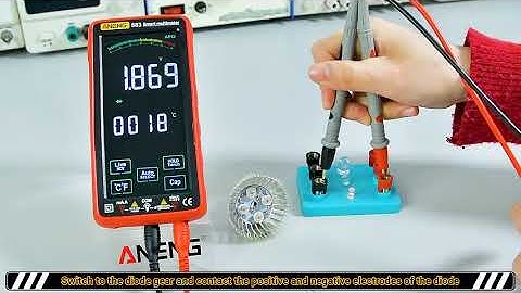 ANENG 681 682 683 Pro 6000 Count Rechargable Digital Multimeter Non contact Voltage Tester Current M