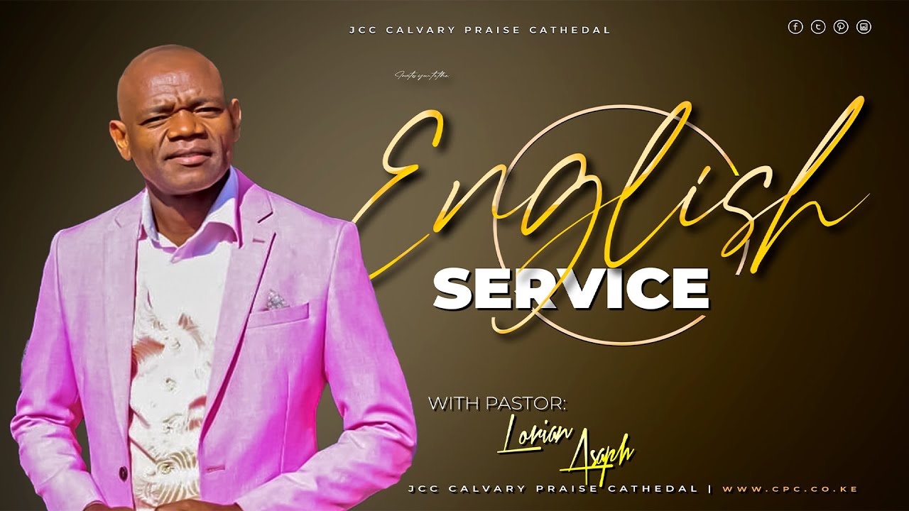 ENGLISH SERVICE: || PST. LORIAN ASAPH || GRACE FOR SPEED  || JCC - CPC - 23.07.2023