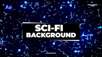 Cool Sci-Fi Background Animation | After Effects Tutorial