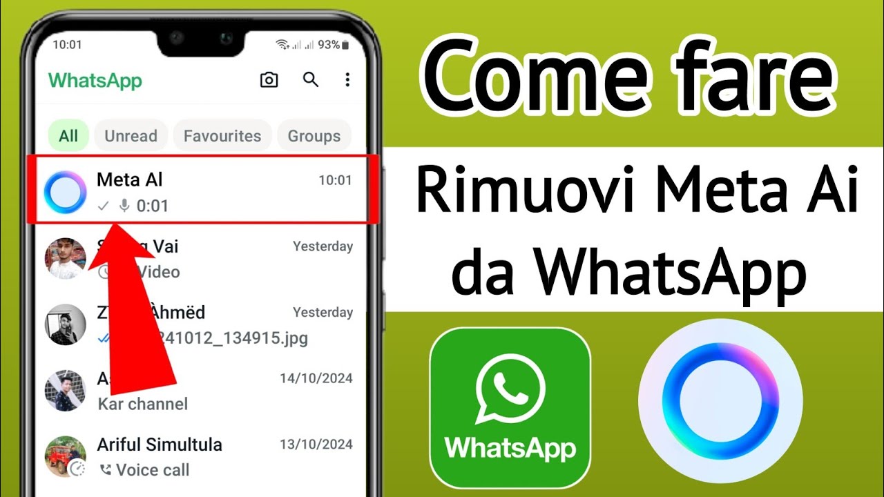 Come rimuovere Meta AI su WhatsApp | Elimina Meta AI in WhatsApp ...