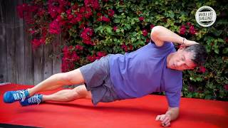 How to do Side-Plank Crunches — Whole Life Challenge Movement Library