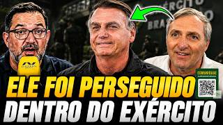 Ninguém sabe disso mas Bolsonaro foi perseguido dentro do Exército