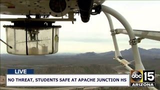 NOW: Police situation at Apache Junction High School